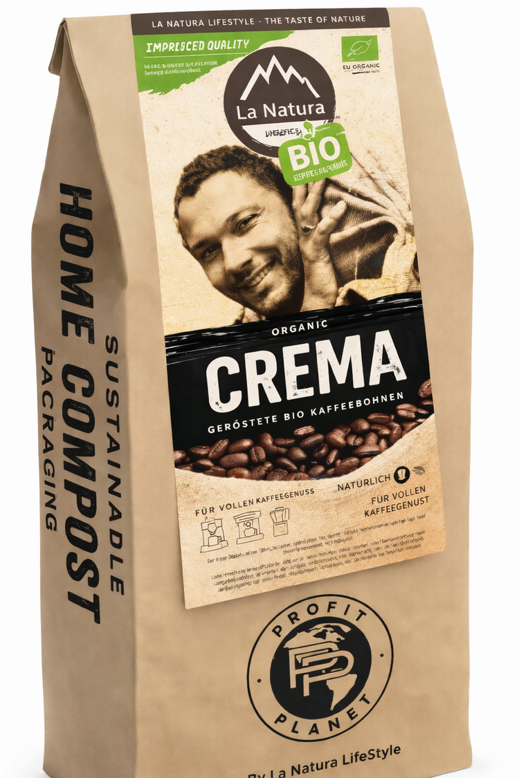 CREMA ORGANIC BEAN COFFEE 1 kg