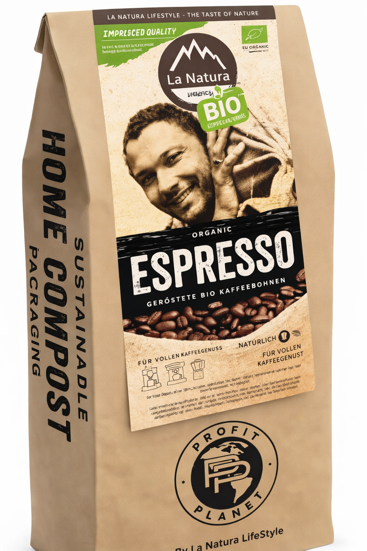 Organic Espresso Beans Coffee 1 kg