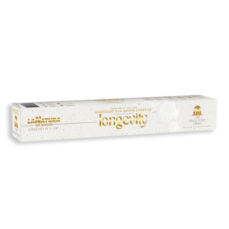 LONGEVITY COFFEE LUNGO FORTE CREMA